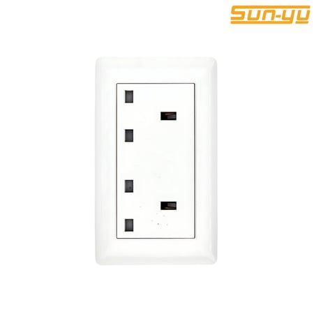 فيش مزدوج 13 امبير SUNYU6