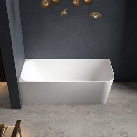 بانيو ديكور ابيض فيركو مقاس VERCO 170X75 cm