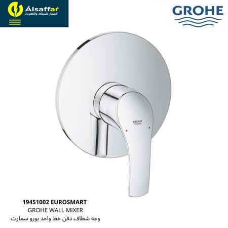 لوحة خلاط شطاف خط 1 مخفي يوروسمارت جروهي ألماني