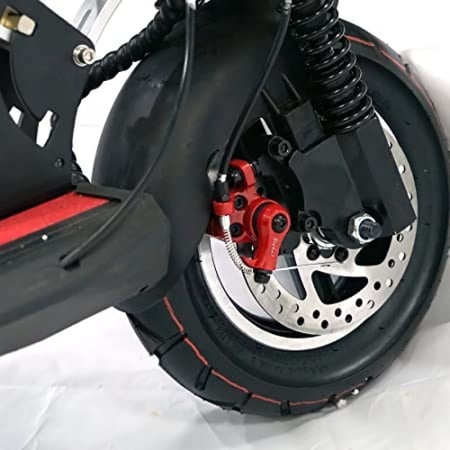 سكوتر كهربائي برو كرسي 48 فولت باللون الاحمر والاسود