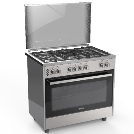 فرن غاز SUPER CLASSIC (( 5 عيون )) 60*90 SCL-9060-502 منصب ثقيل تيربو فان بروفشينال