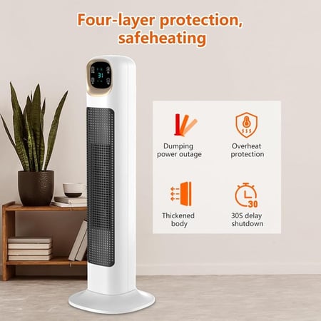 سخان سيراميك ذكي بقوة 2000 واط