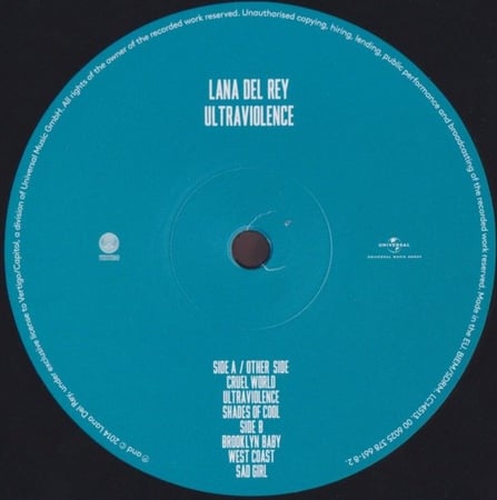 Lana Del Rey - Ultraviolence