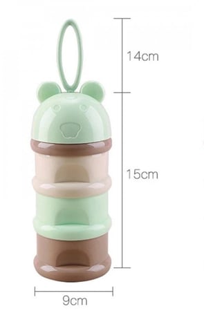 حافظة طعام اطفال 3 طبقات