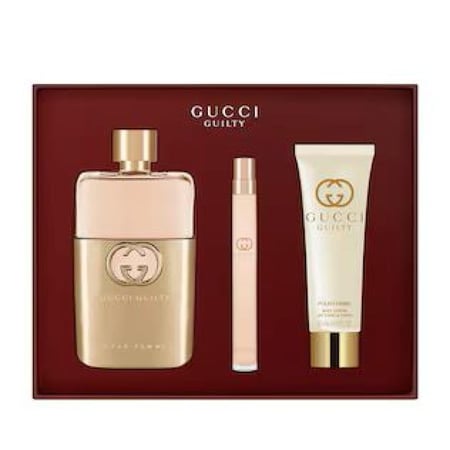 طقم قوتشي قيلتي بور فيم 90مل عطر نسائي اصلي هدية مهووس