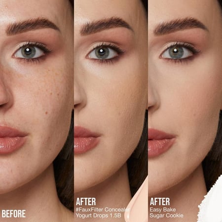 علبة بودرة هدى بيوتي إيزي بيك السائبة درجة كب كيك Huda Beauty Easy Ba