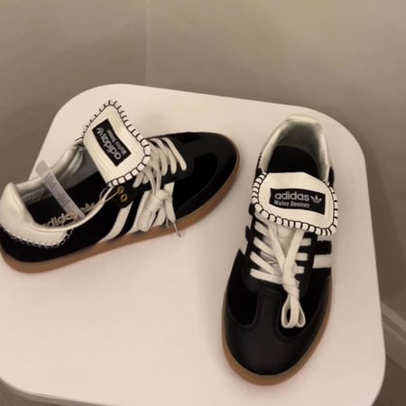 ADIDAS SAMBA "Wales Bonner - Black Pony Hair