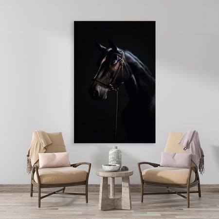 لوحة جدارية خيل تصميم مودرن-لوحات الخيل-فن الابتكارات للوحات الجدارية