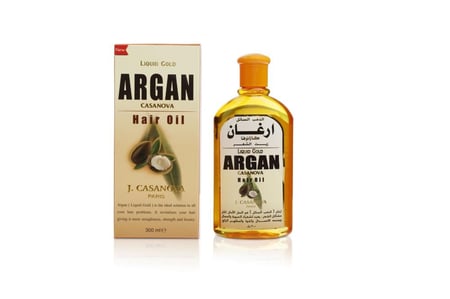 زيت الارغان للعناية بالشعر 300 مل من ج.كازانوفا