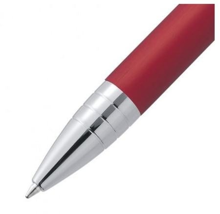 قلم أسود جاف (اللون الخارجي أحمر)ONLINE