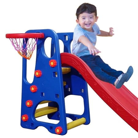 زحليقة أطفال وكرة سلة