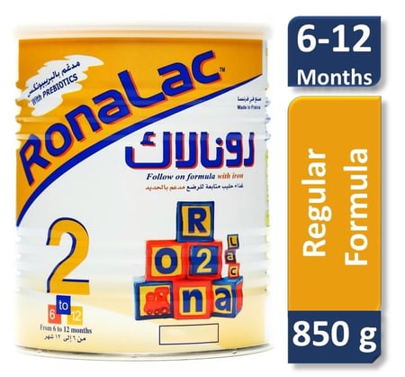رونالاك حليب اطفال رقم (2) 850 جرام