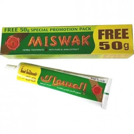 دابر مسواك معجون اسنان بخلاصة الاراك 120 جم +50 جم