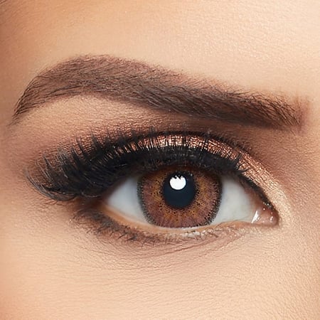 ليالا عدسات لاصقة شهرية سويت هازل