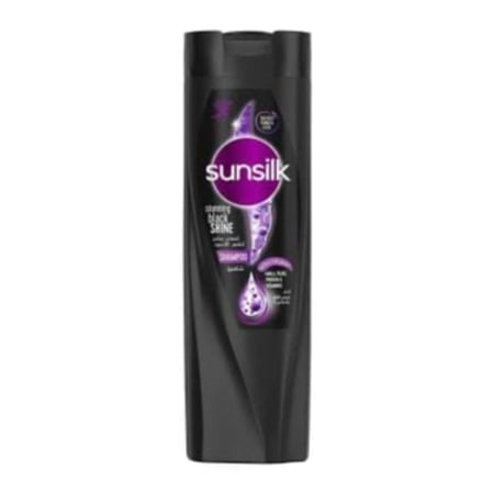 صانسيلك شامبو لمعان ساحر للشعر الاسود 350 مل