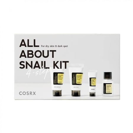 كوسركس مجموعة الحلزون للعناية بالبشرة 4 قطع