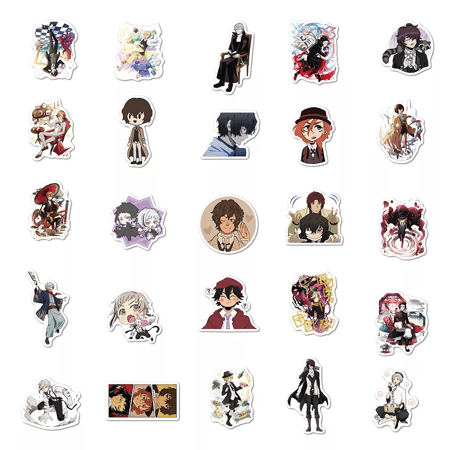 Sticker Set: Bungou Stray Dogs