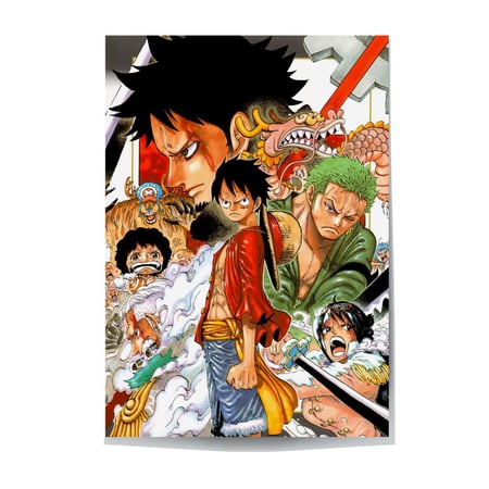 Single Poster A4: One Piece 1
