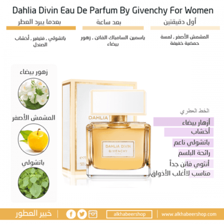 Givenchy Dahlia Divin Eau de Parfum 75ml متجر خبير العطور