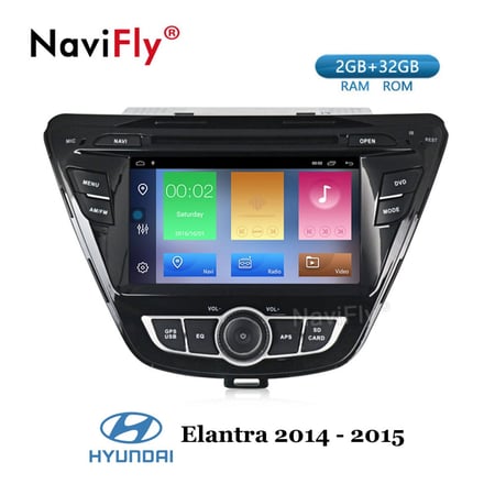 شاشة أندرويد DVD | النترا elantra 2015