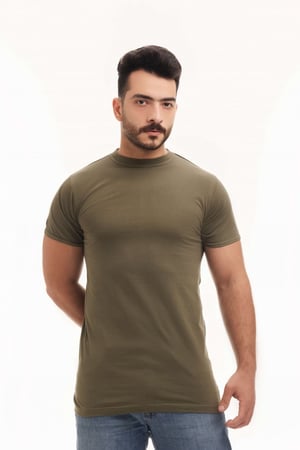 بوكس (6) قطع فنيلة رجالي نصف كم حلق ملون