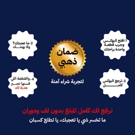 بوكس (6) قطع فنيلة رجالي نصف كم دائري أبيض BOX-CL-18R