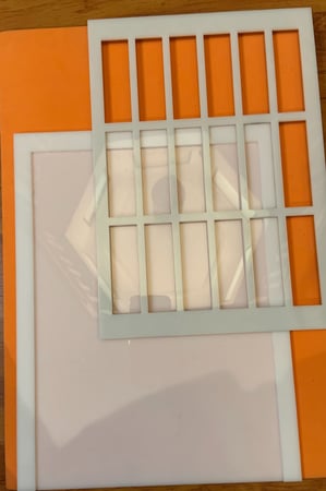 قالب لوقو  مستطيل شيكولاتة