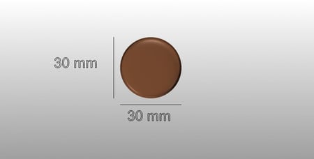 قالب شوكلاته مدور