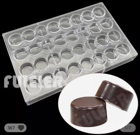 قالب شوكلاته   مدور