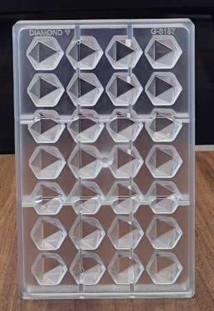 قالب شوكلاته سداسي