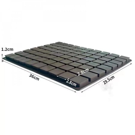 قالب شوكولاتة سيلكون مربعات