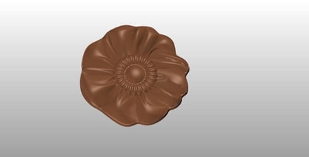 قالب اكريلك ورد