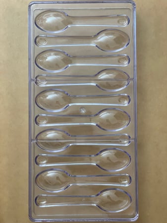 قالب شوكلاته ملعقة