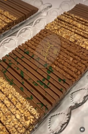 قالب شوكلاته مستطيلات