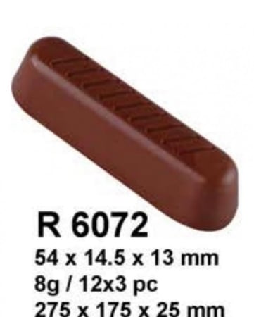 قالب شوكلاته  مستطيل أكريلك جوده عالية