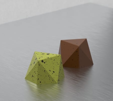 قالب شوكلاته سداسي