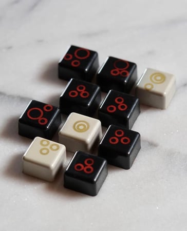 قالب شوكلاته مربع اكريلك