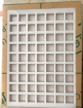 لوقو طباعة مربع  بديل ممغنط