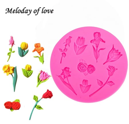 قالب لتشكيل عجائن السكر والشوكلاته