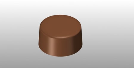 قالب شوكلاته مدور