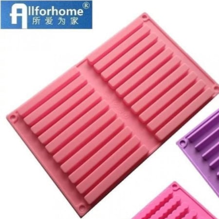 قالب سيلكون مستطيلات بطول 11.5سم وعرض 1سم