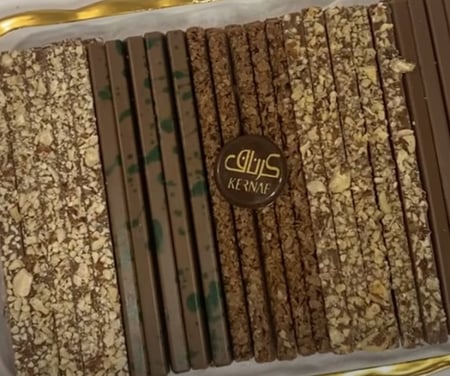 قالب شوكلاته مستطيلات