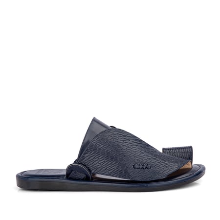 حذاء شرقي طبي كحلي - صناعة وطنية