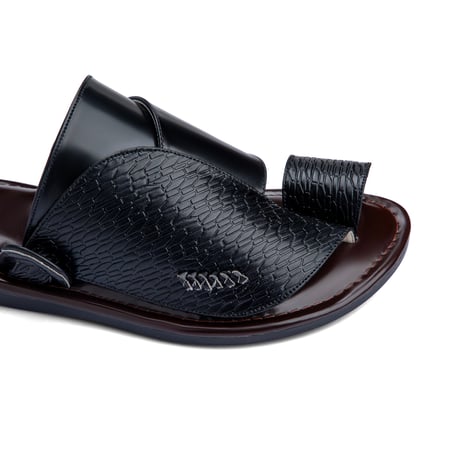 حذاء شرقي طبي أسود - صناعة وطنية