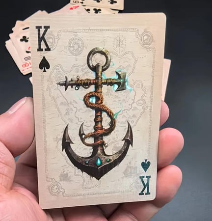 ورق لعب القراصنه