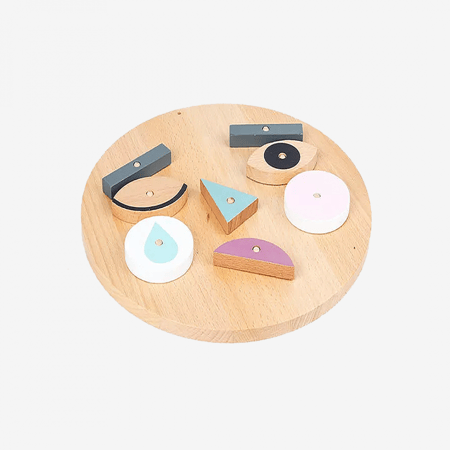 لوحة المشاعر الخشبية