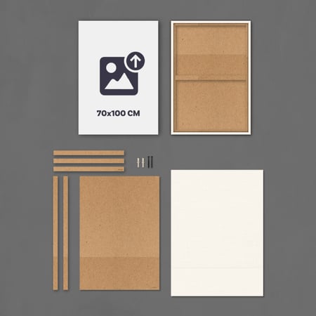 طباعة كانفس مقاس 70x100 سم