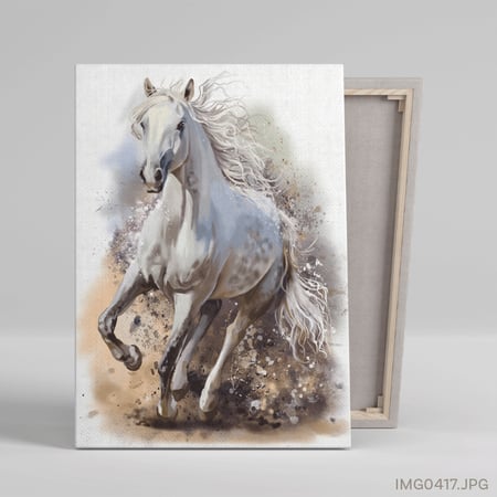لوحة خيول