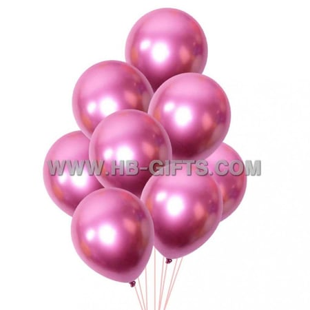 مجموعة 50 بالونات كروم ملونة | Chrome Balloons Mix Colors 50 pieces