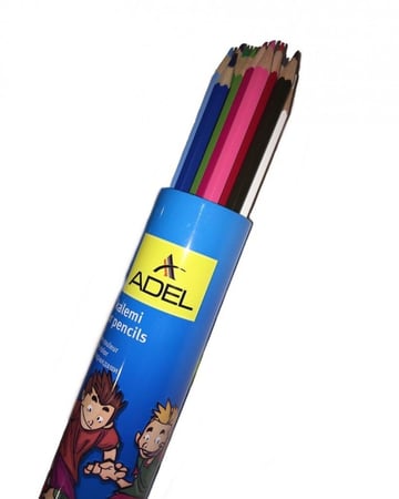 الوان خشبية 24 لون ADEL